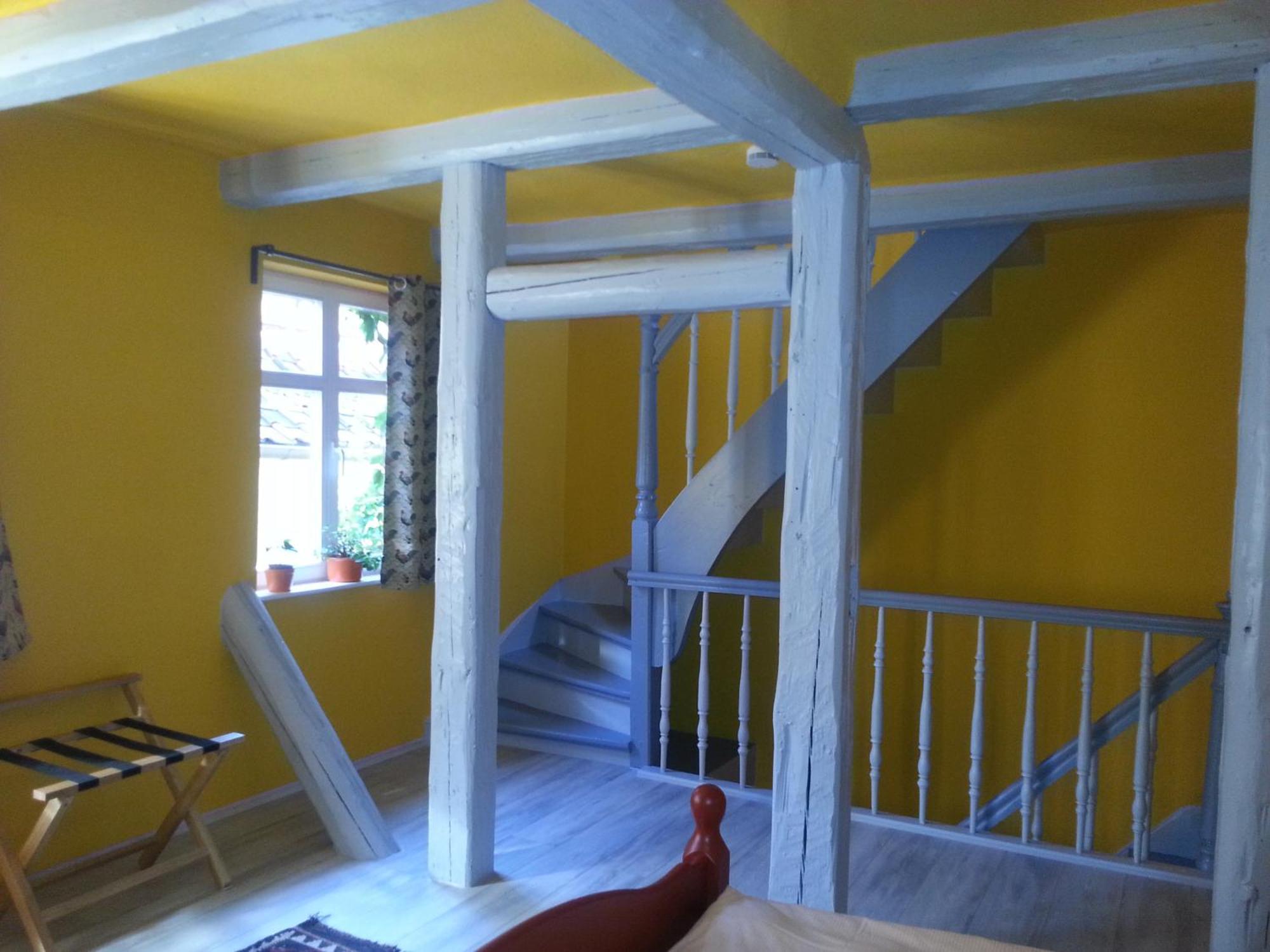 Fachwerkhotel - Ferienhaeuser Vorhof Zur Hoelle Quedlinburg Kültér fotó