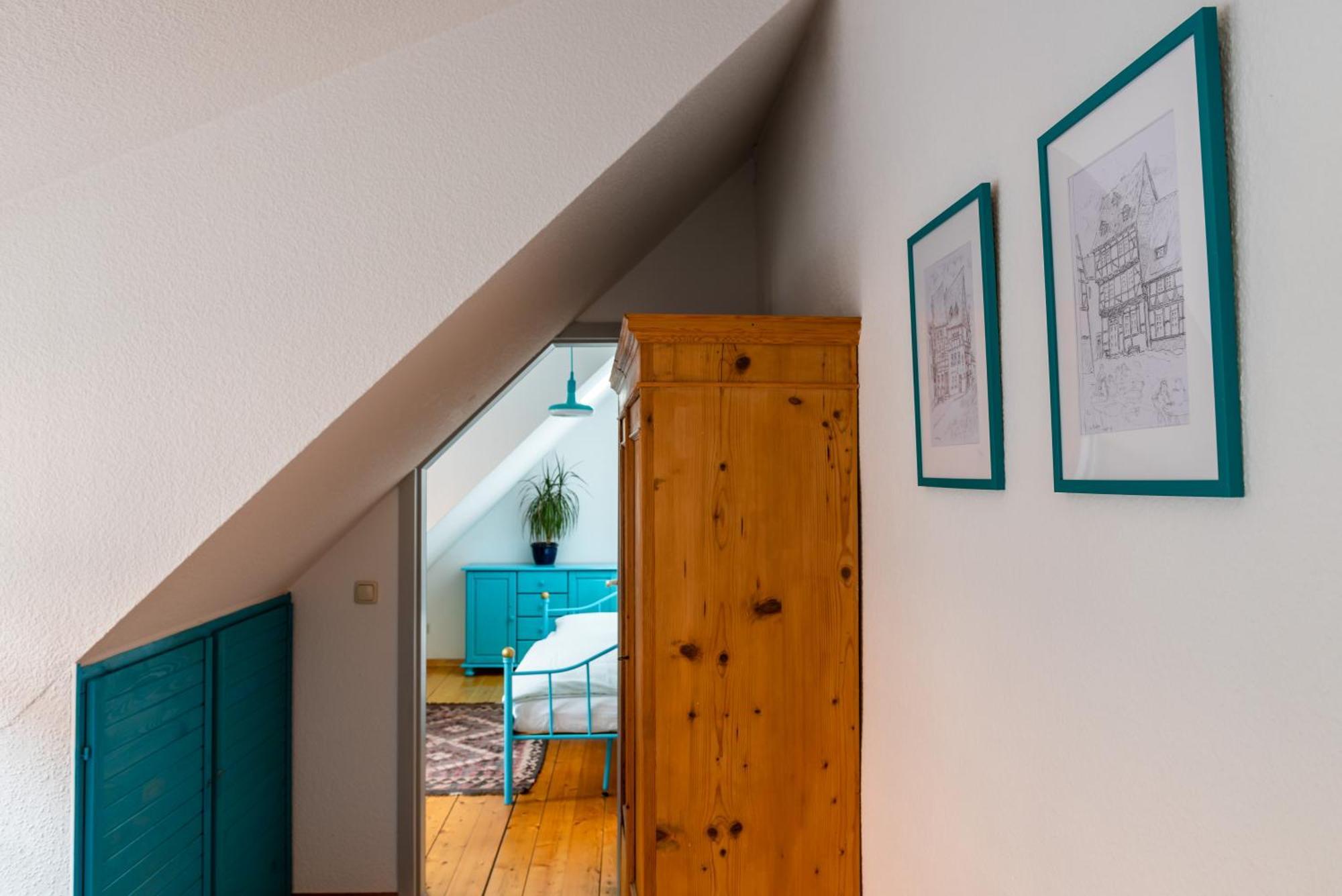 Fachwerkhotel - Ferienhaeuser Vorhof Zur Hoelle Quedlinburg Kültér fotó